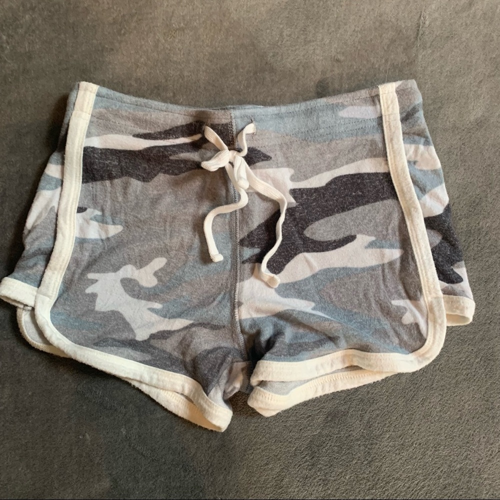 Camo super soft shorts